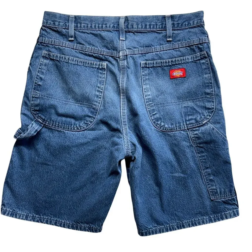Dickies Shorts 31 Mens Carpenter Denim Jorts Baggy Workwear Classic Y2K 2000s